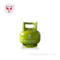 Bouteille propane de bouteille de cylindre à gaz LPG haute performance 3 kg